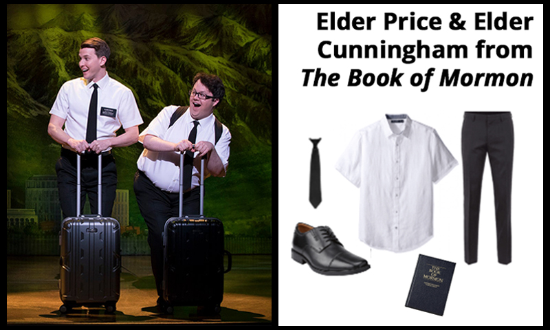 Elder Price and Elder Cunningham from The Book of Mormon