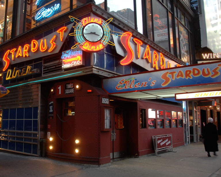 Exterior photo of Ellen's Stardust Diner