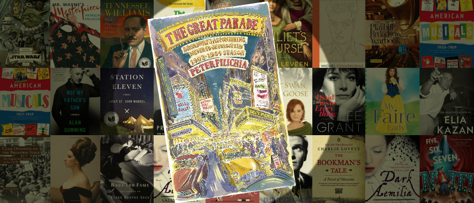 The book cover for The Great Parade by Peter Filichia