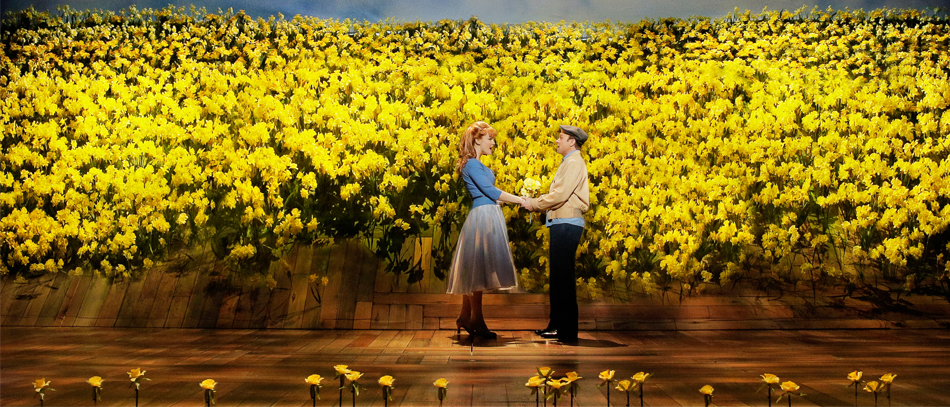 kate Baldwin and Norbert Leo Butz in Big Fish the Broadway musical