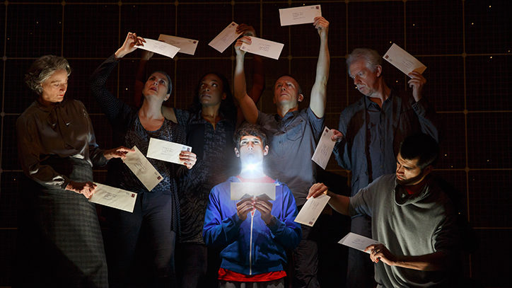 A production photo from Curious Incident of the Dog in the Nighttime