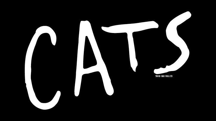 The title treatment for the Broadway revival of Cats
