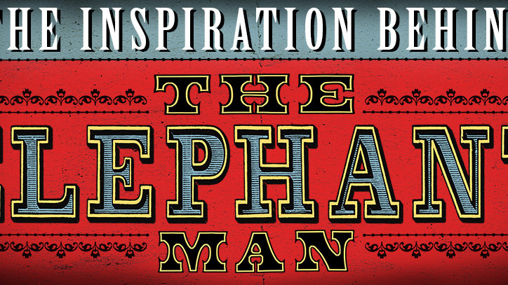 The logo for the Broadway revival of The Elephant Man