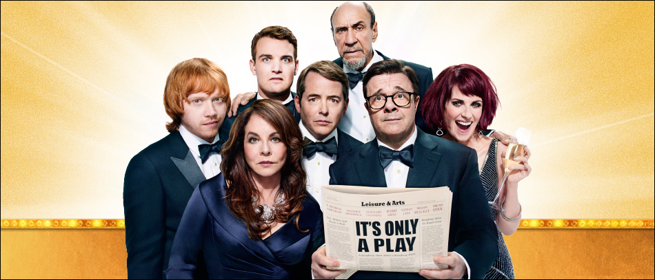 The Broadway company of It's Only a Play