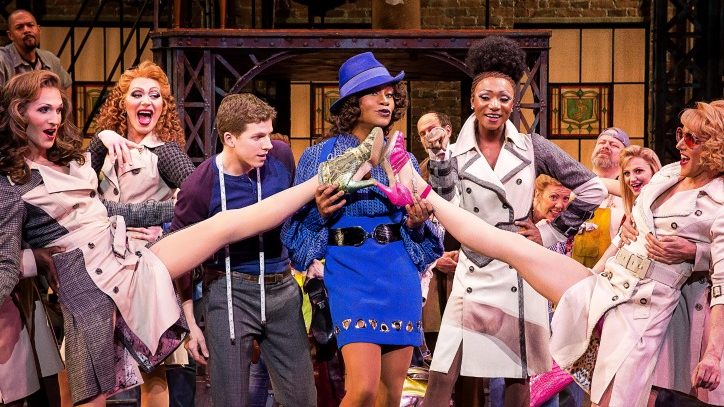 The Broadway company of Kinky Boots