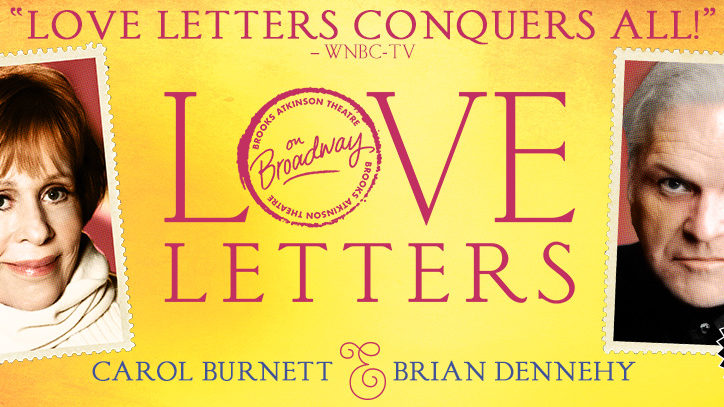 Carol Burnett and Brian Dennehy in Love Letters on Broadway
