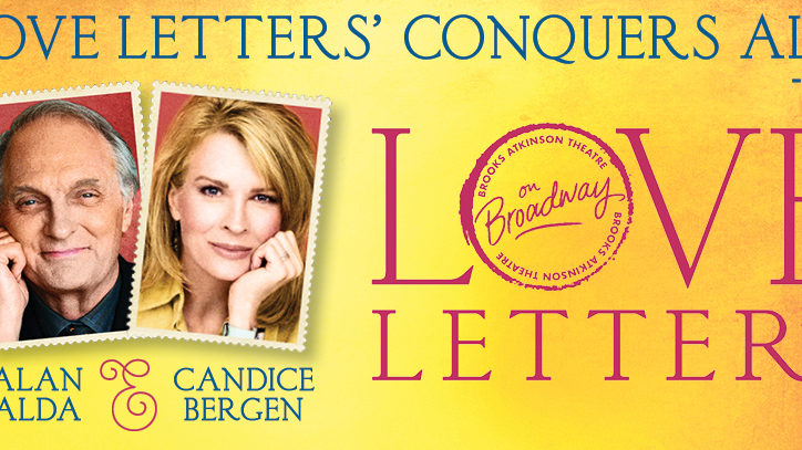 Alan Alda and Candice Bergen star in Love Letters on Broadway