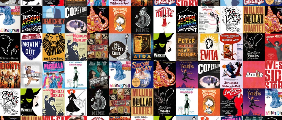 Playbill covers from Broadway shows