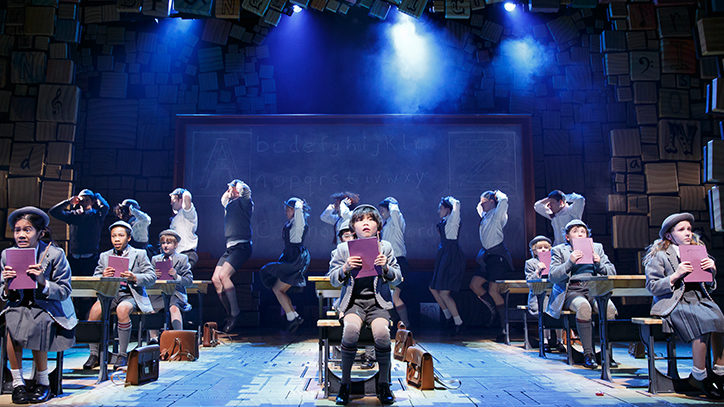 The Broadway company of Matilda the Musical