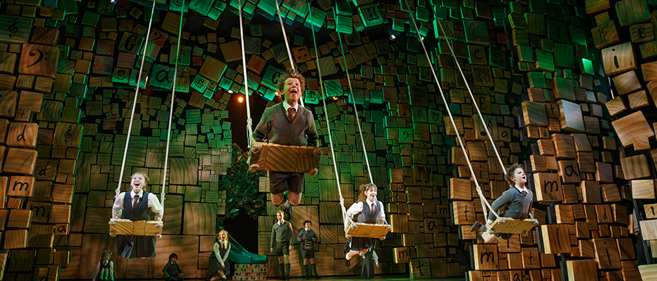 The Broadway company of Matilda the Musical