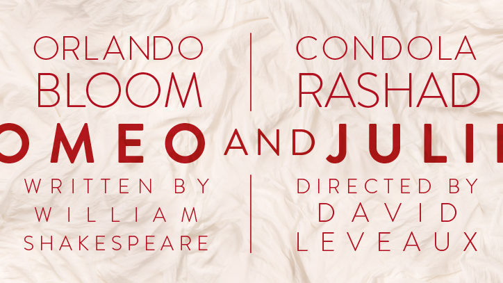 Orlando Bloom and Condola Rashad star in Romeo and Juliet on Broadway