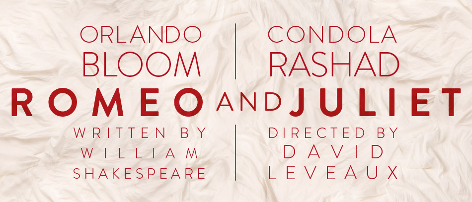 Orlando Bloom and Condola Rashad star in Romeo and Juliet on Broadway