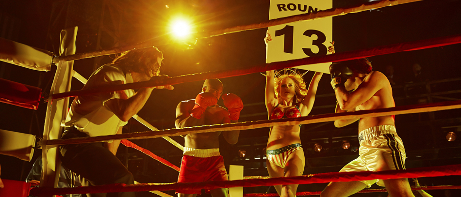 The Broadway company of Rocky the Musical