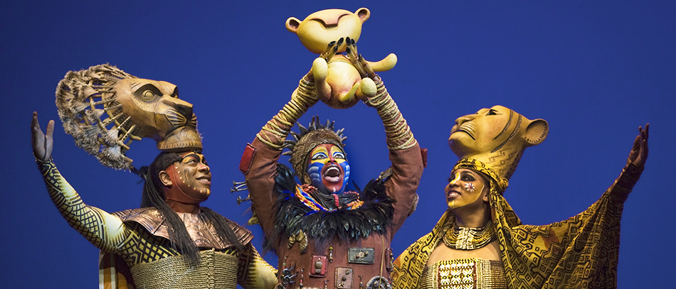The Broadway company of The Lion King