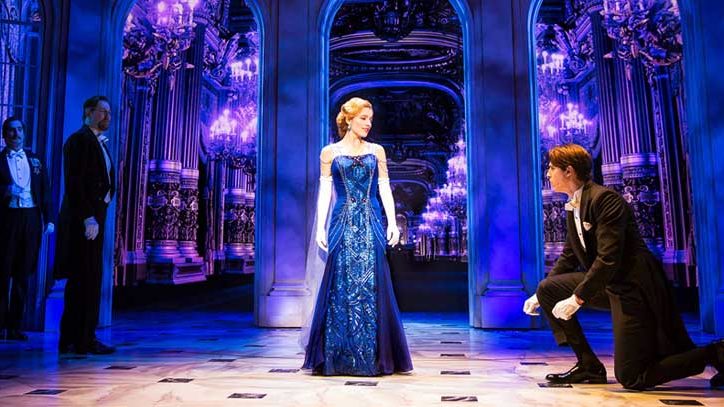 The Broadway company of Anastasia the musical