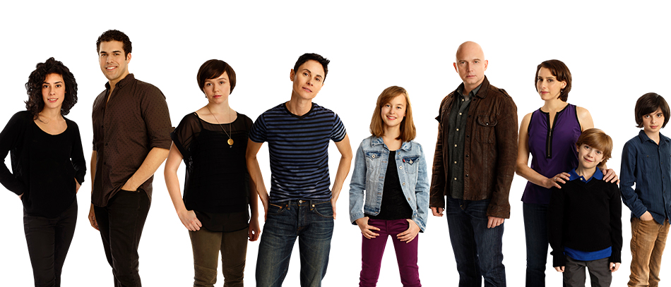 The Broadway company of Fun HOme