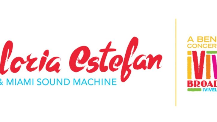 The logos for Gloria Estefan and Miami Sound Machine and Viva Broadway