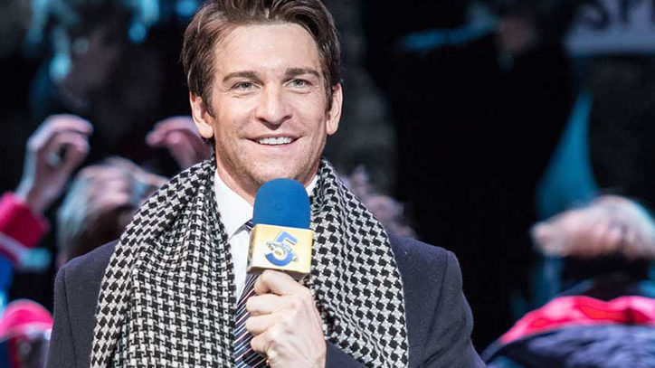 Andy Karl in Groudhog Day the Broadway musical