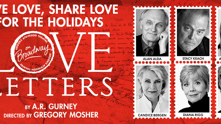 The stars of Love Letters on Broadway
