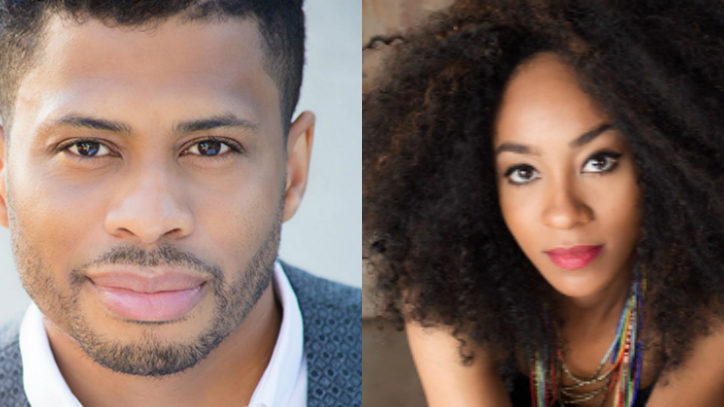 Headshots of Chester Gregory and Allison Semmes