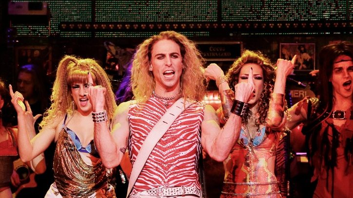 The Broadway company of Rock of Ages