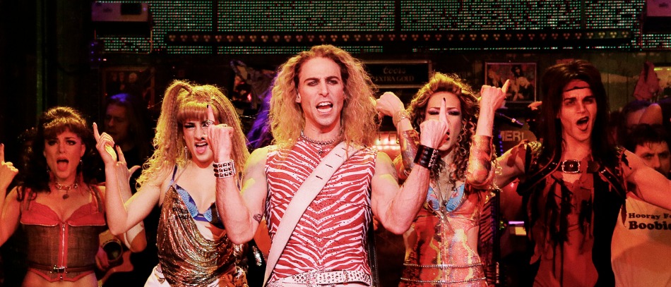 The Broadway company of Rock of Ages