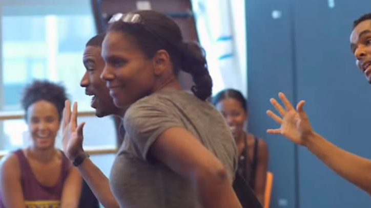 Audra McDonald in rehearsal for Shuffle Along on Broadway
