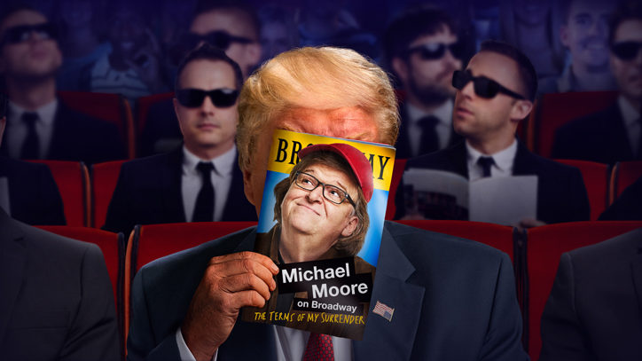 Michael Moore Trains His Satirical Sights on the Presidency