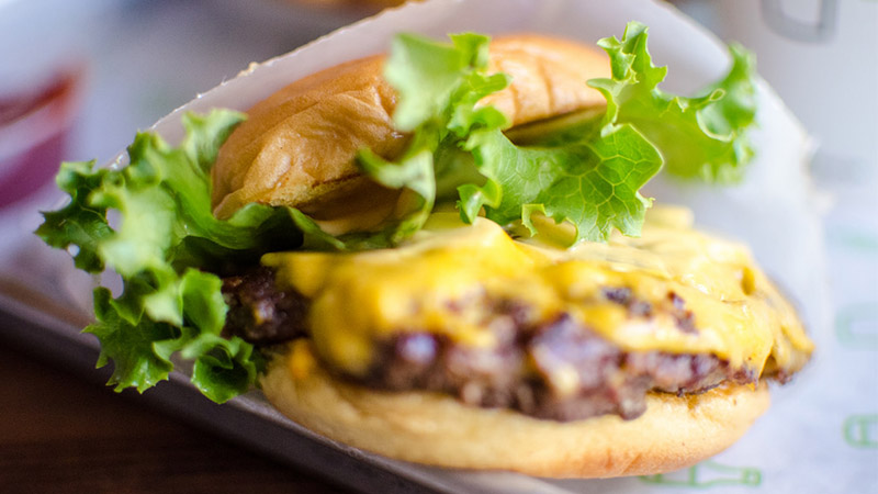 The mouthwatering Shack Burger is a staple, and will keep the whole family full and happy for your show.