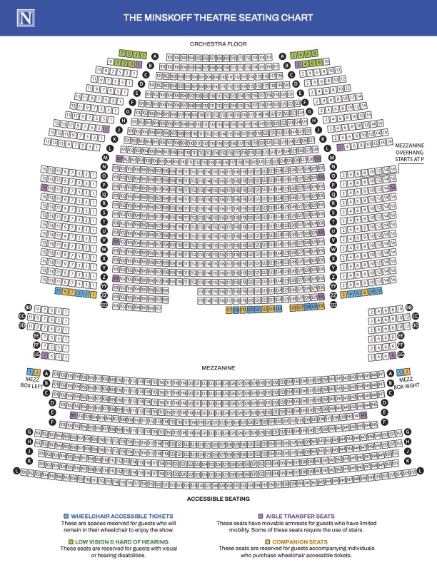 Minskoff Seating Chart 062625