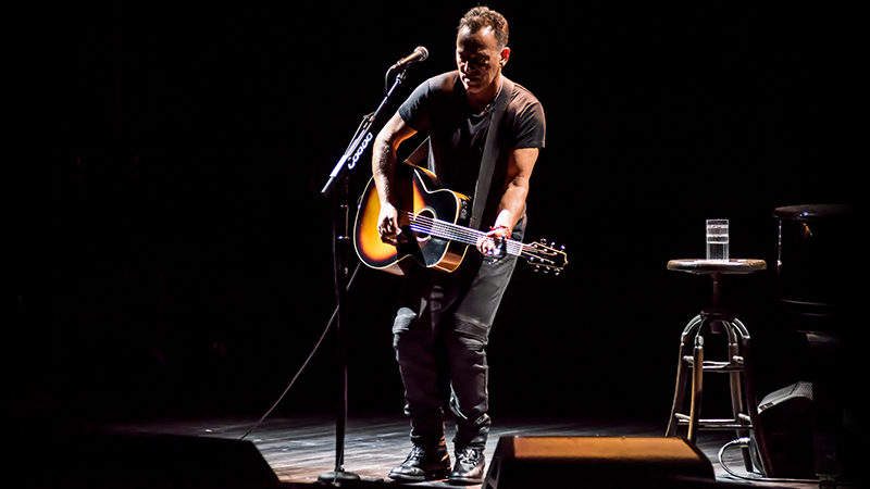 Bruce Springsteen in Springsteen on Broadway extends his run to June 2018