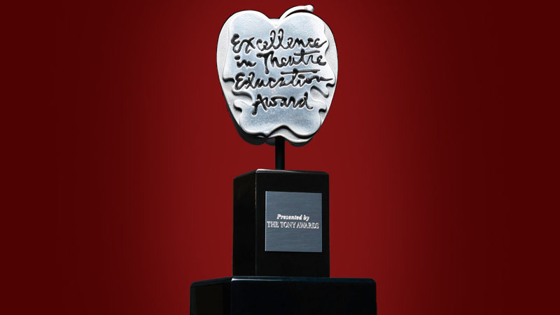 Excellence in Education Award, presented by The Tonys and Carnegie Mellon