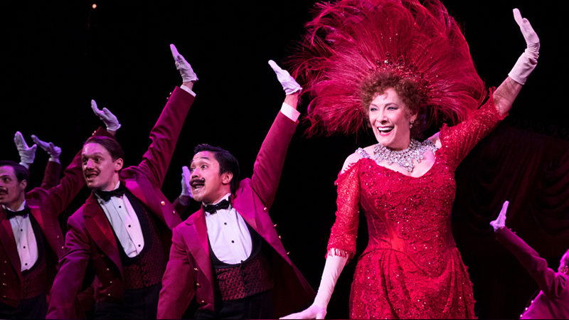Betty Buckley stars in the national tour of Hello, Dolly!