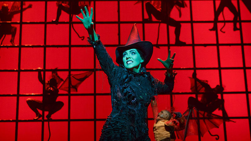 Rachel Tucker in Wicked on Broadway