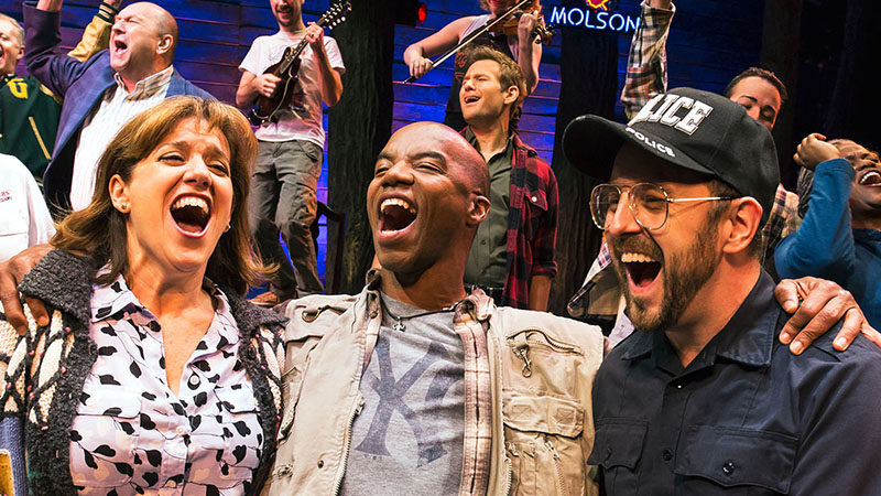 The Broadway cast of Come From Away