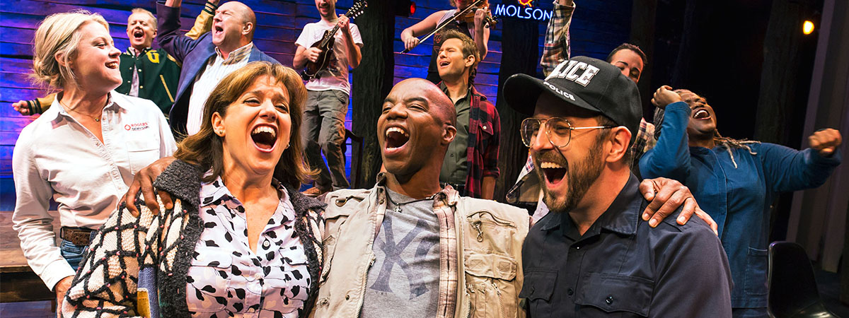 The Broadway cast of Come From Away