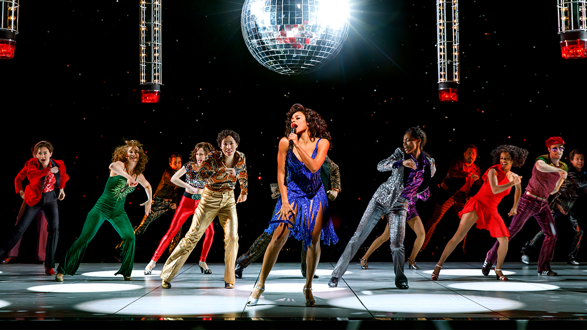 The Broadway company of Summer: The Donna Summer Musical