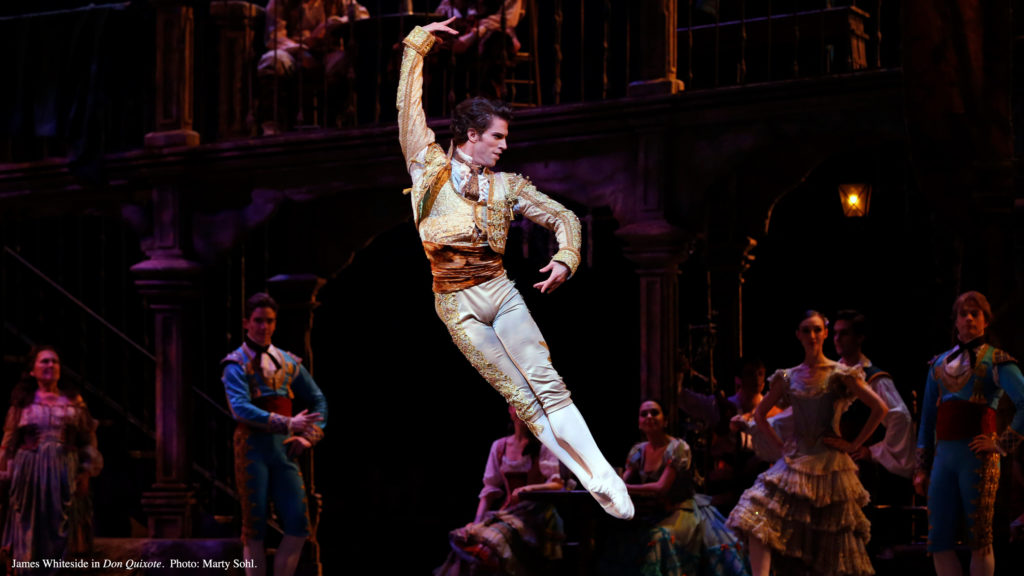 James Whiteside in Don Quixote.