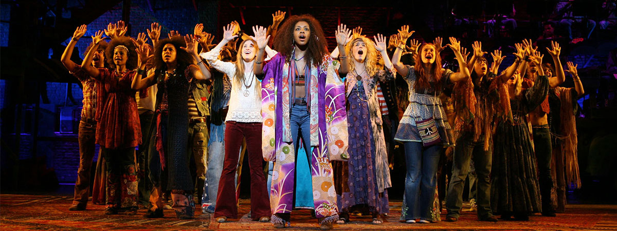 The Broadway cast of Hair