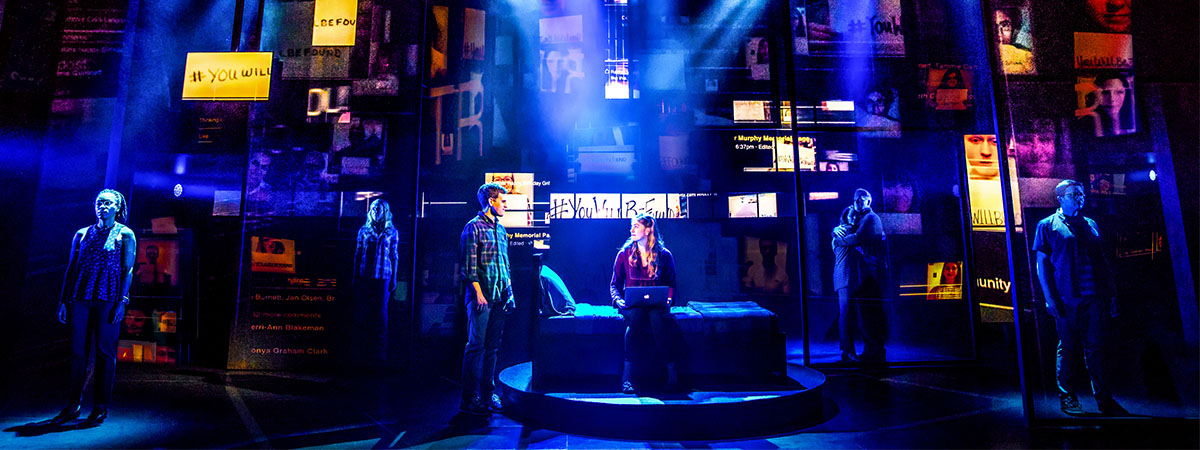 The Broadway company of Dear Evan Hansen