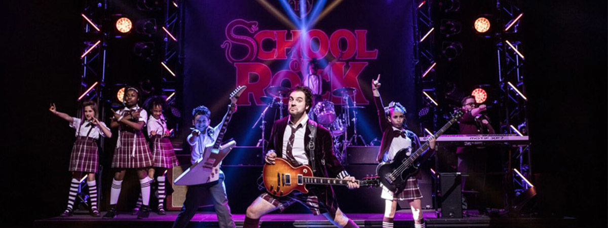 The Broadway cast of School of Rock The Musical