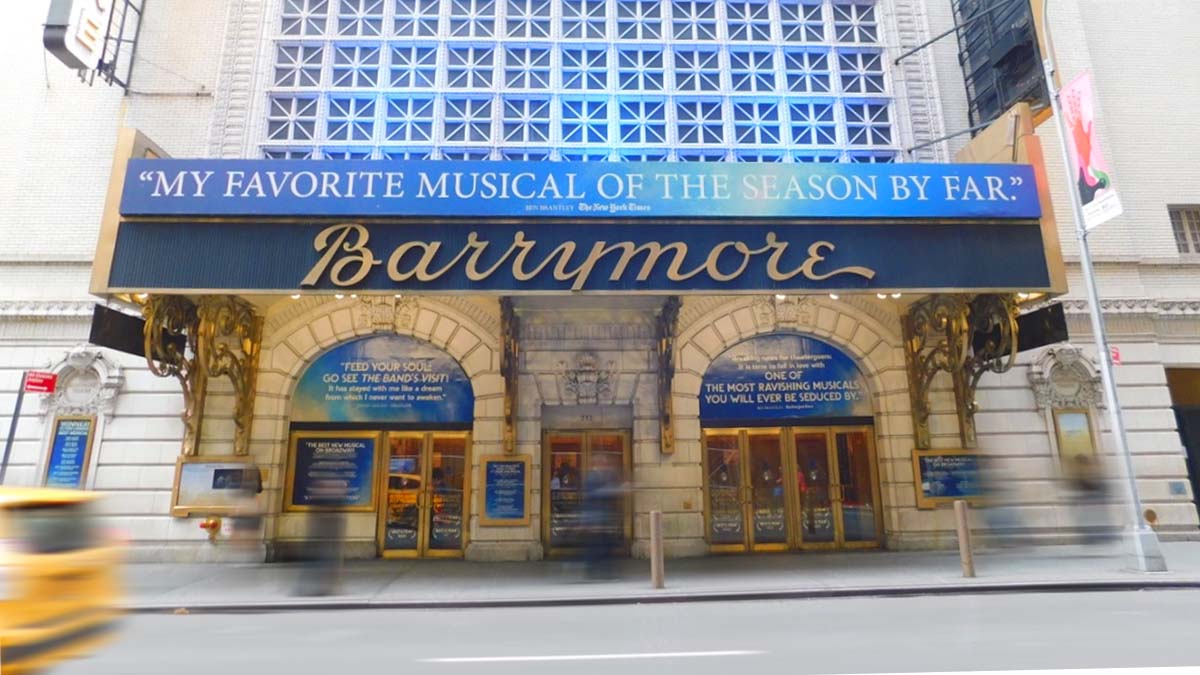 The Barrymore theatre on Broadway