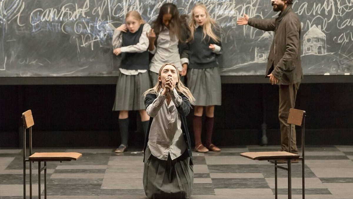 The Broadway cast of The Crucible