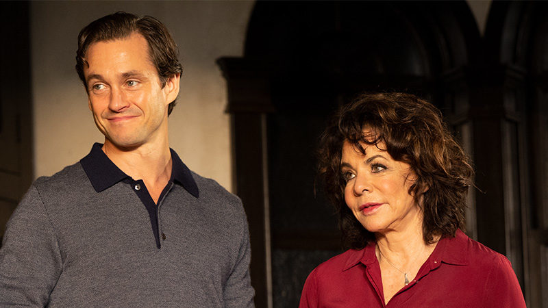 Stockard Channing and Hugh Dancy in Roundabout's production of Apologia