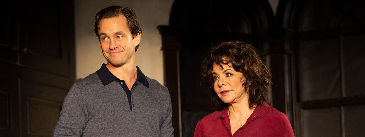 Stockard Channing and Hugh Dancy in Roundabout's production of Apologia