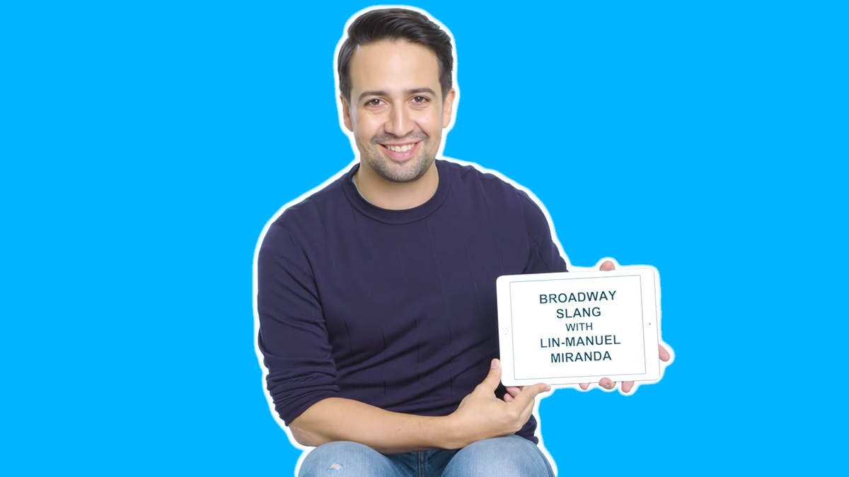 Broadway Slang with Lin-Manuel Miranda