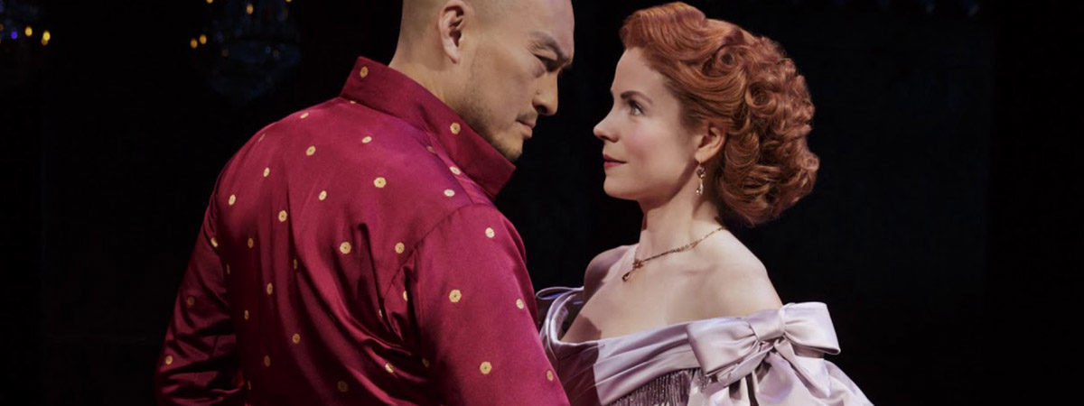 Ken Watanabe and Kelli O'Hara in the West End production of The King And I, which will be available for streaming on BroadwayHD