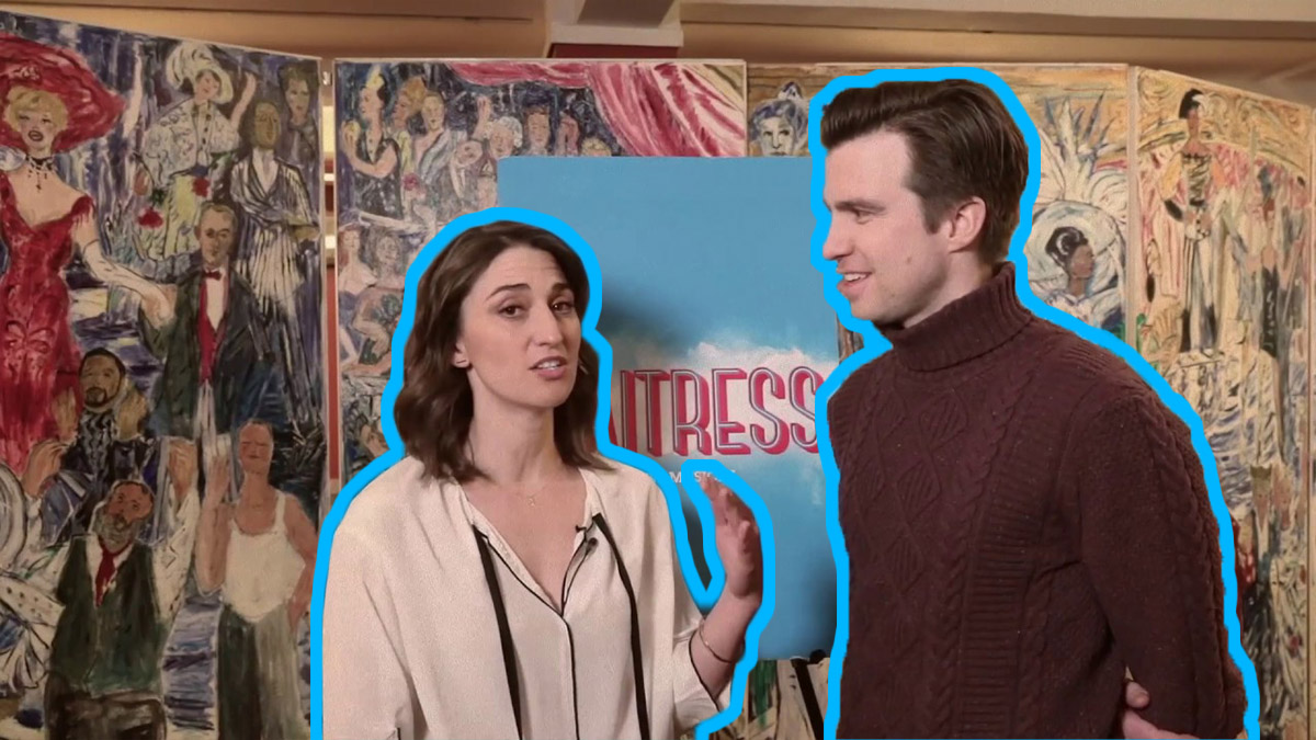 4 questions with Sara Bareilles and Gavin Creel of Waitress the musical
