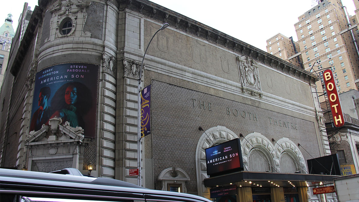 The Booth Theatre Marquee