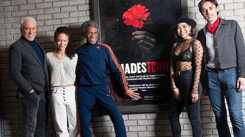 The Broadway cast of Hadestown.